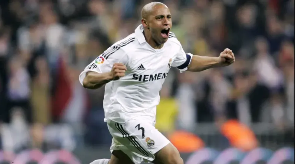 Roberto Carlos có 11 mùa giải thành công tại Real Madrid
